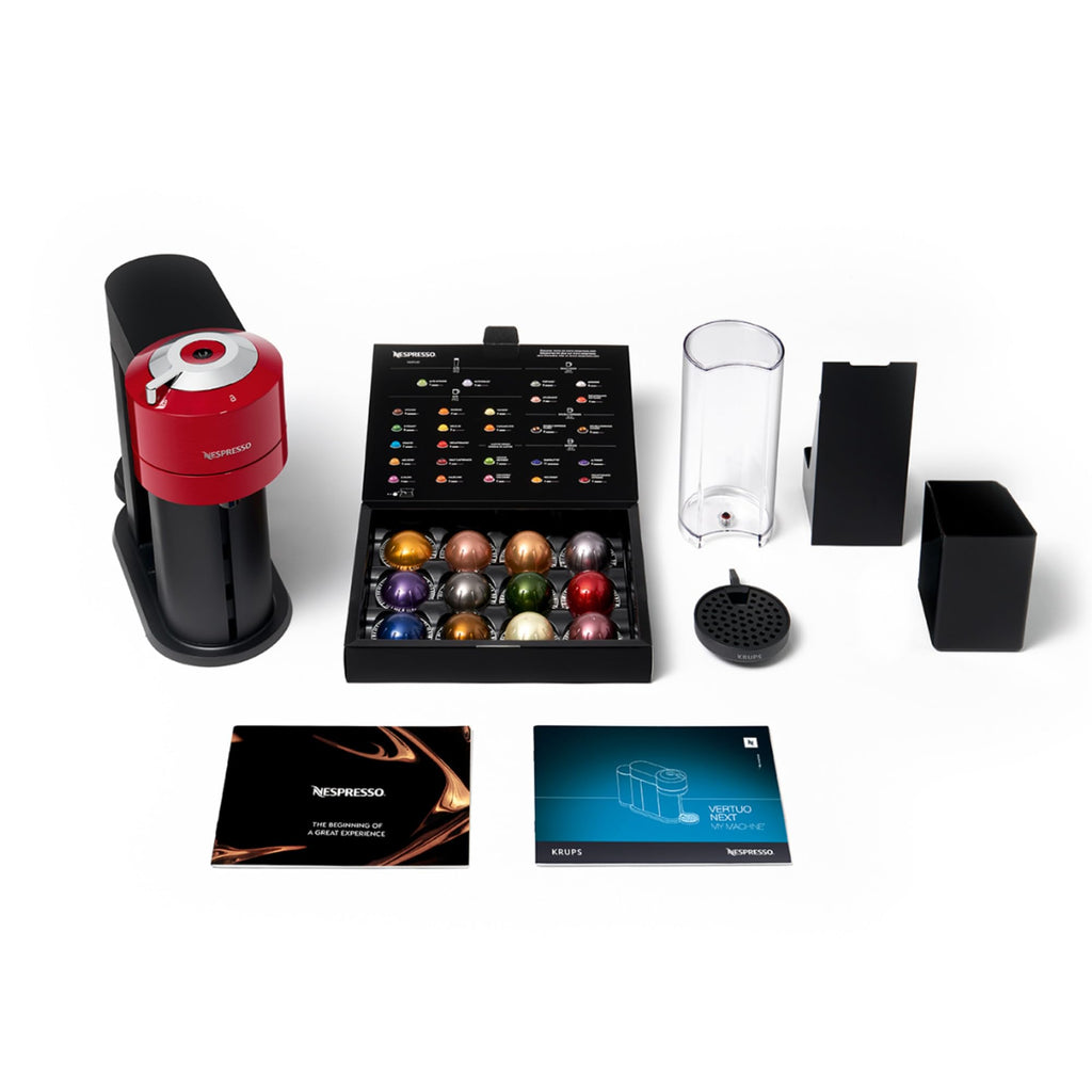 Lirona Vertuo Next Rouge – Machine à Café à Capsules, Centrifusion