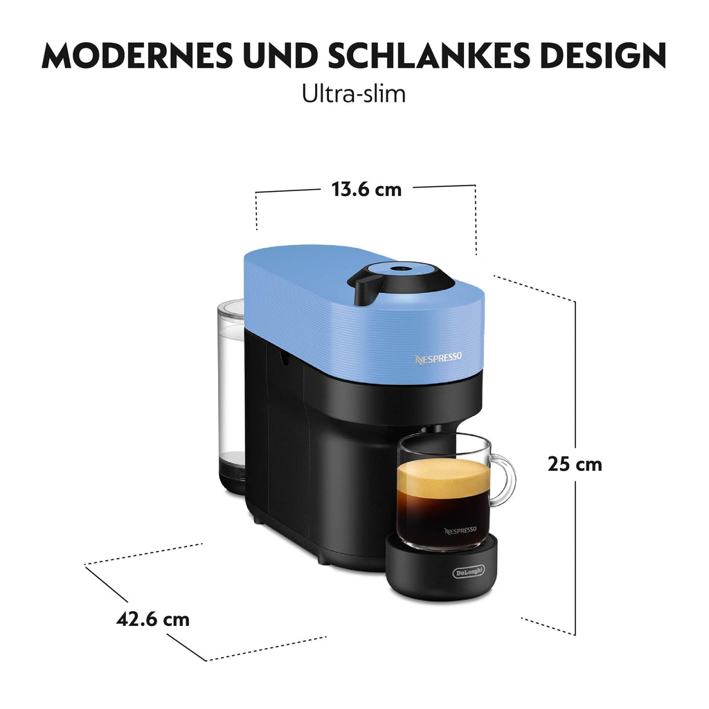 Lirona Vertuo Pop Bleu – Machine à Café à Capsules, Centrifusion