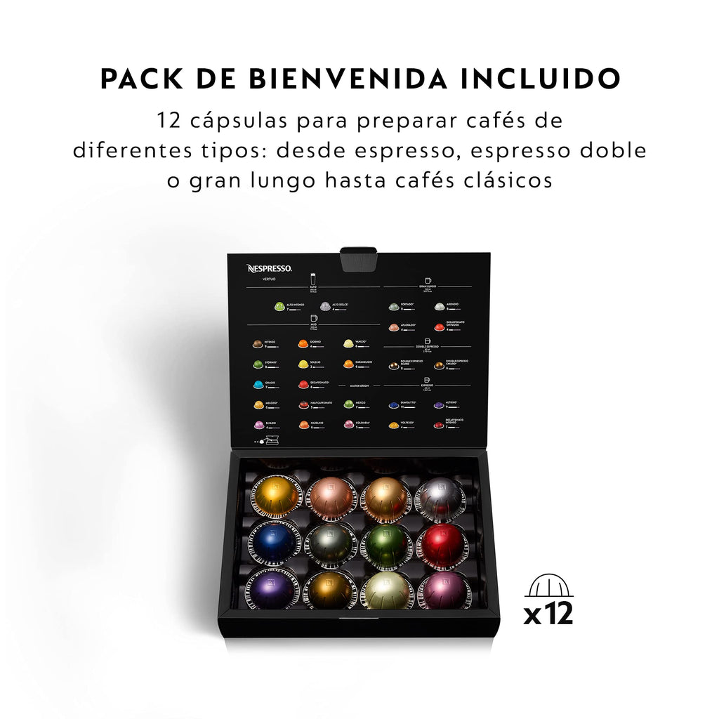 Lirona Vertuo Next Noir – Machine à Café à Capsules, Centrifusion