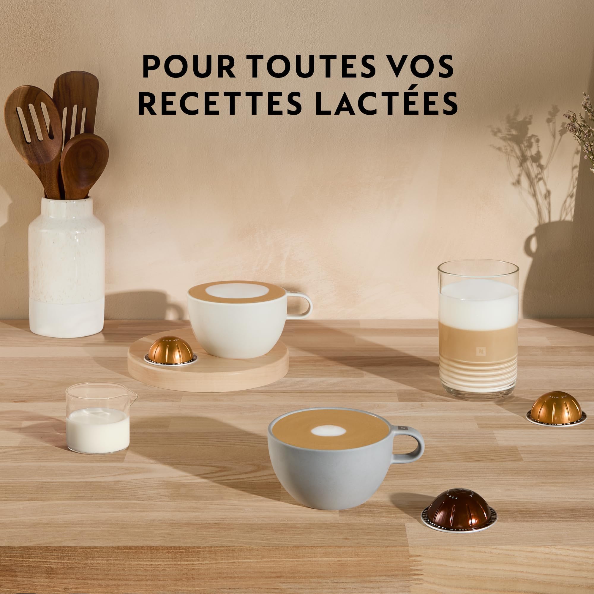 Lirona Vertuo Next Blanc – Machine à Café à Capsules, Centrifusion